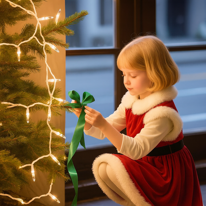 Lampki Choinkowe LED Wewnętrzne Ciepłe Do Dekoracji