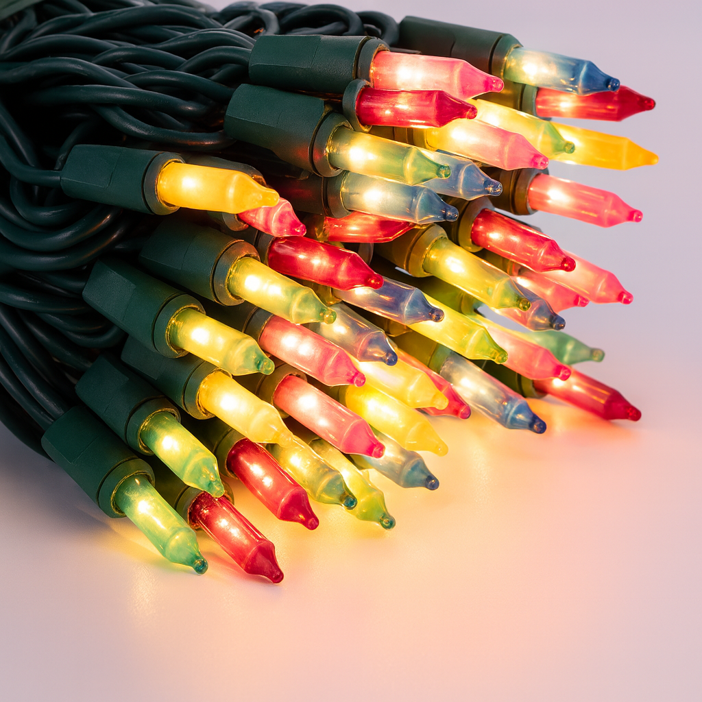 Lampki Choinkowe LED Wewnętrzne Ciepłe Do Dekoracji