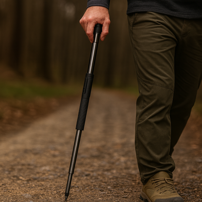 Walking Stick Folding Automatic Trekking Pole