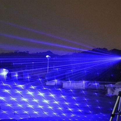 Blue Metal Outdoor Laser Flashlight