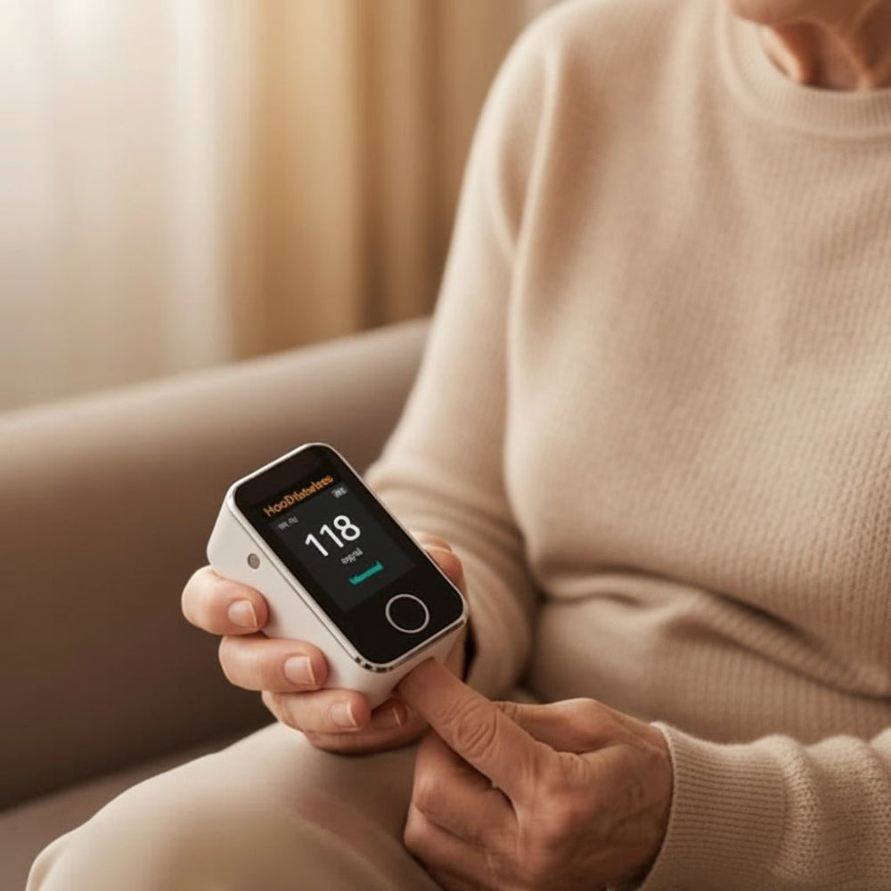 Oksymetr Napalcowy Nieinwazyjny Pomiar Saturacji Tętna