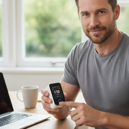 Oksymetr Napalcowy Nieinwazyjny Pomiar Saturacji Tętna