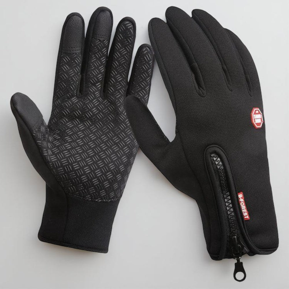 Rękawice Podgrzewane Zimowe Dotykowe Antypoślizgowe