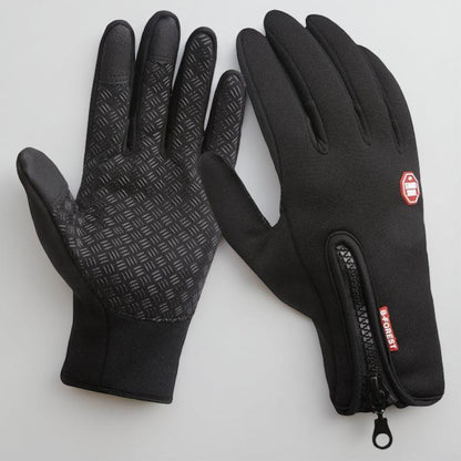 Rękawice Podgrzewane Zimowe Dotykowe Antypoślizgowe