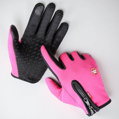 Rękawice Podgrzewane Zimowe Dotykowe Antypoślizgowe