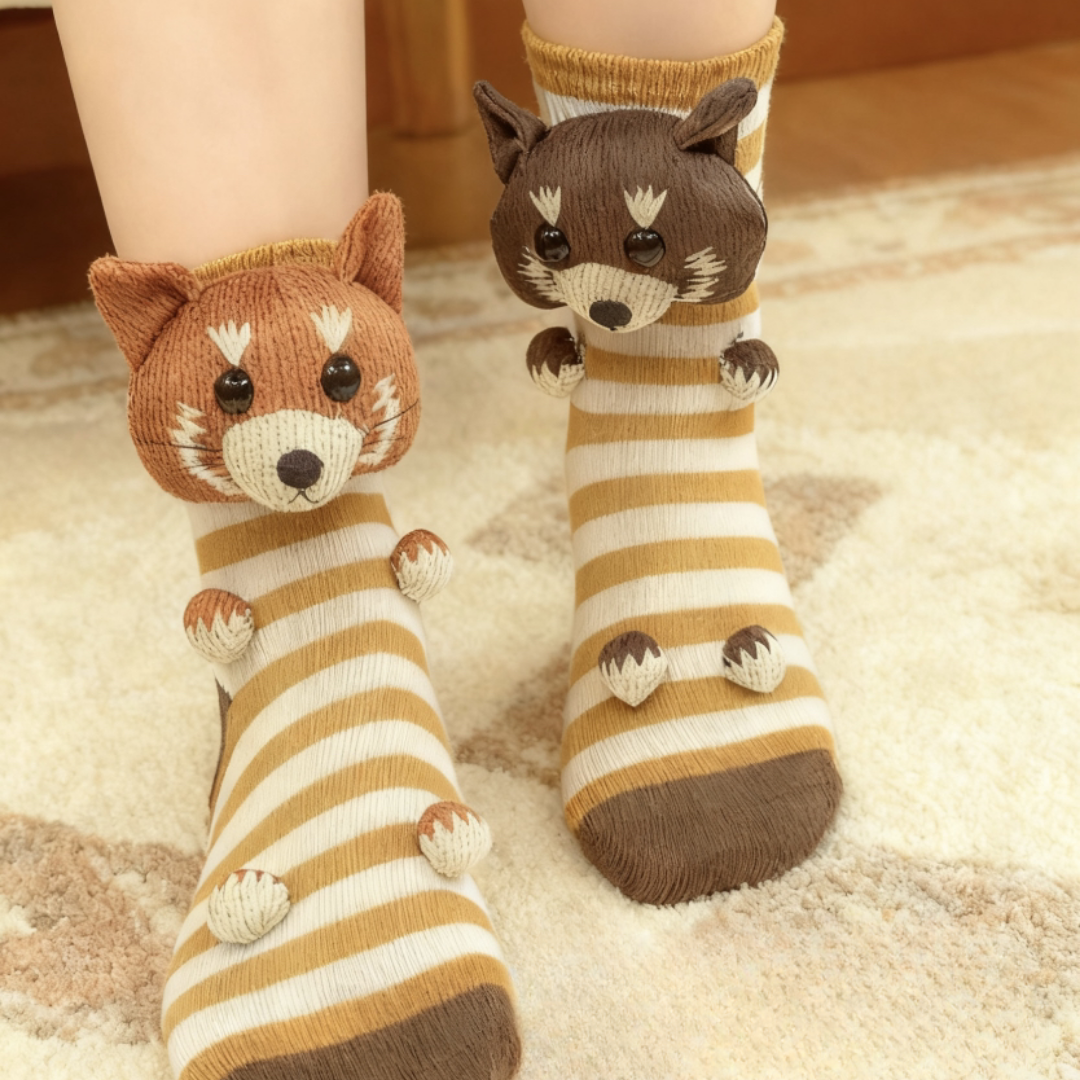 Decorative Animal Home Socks Clothing Accessory