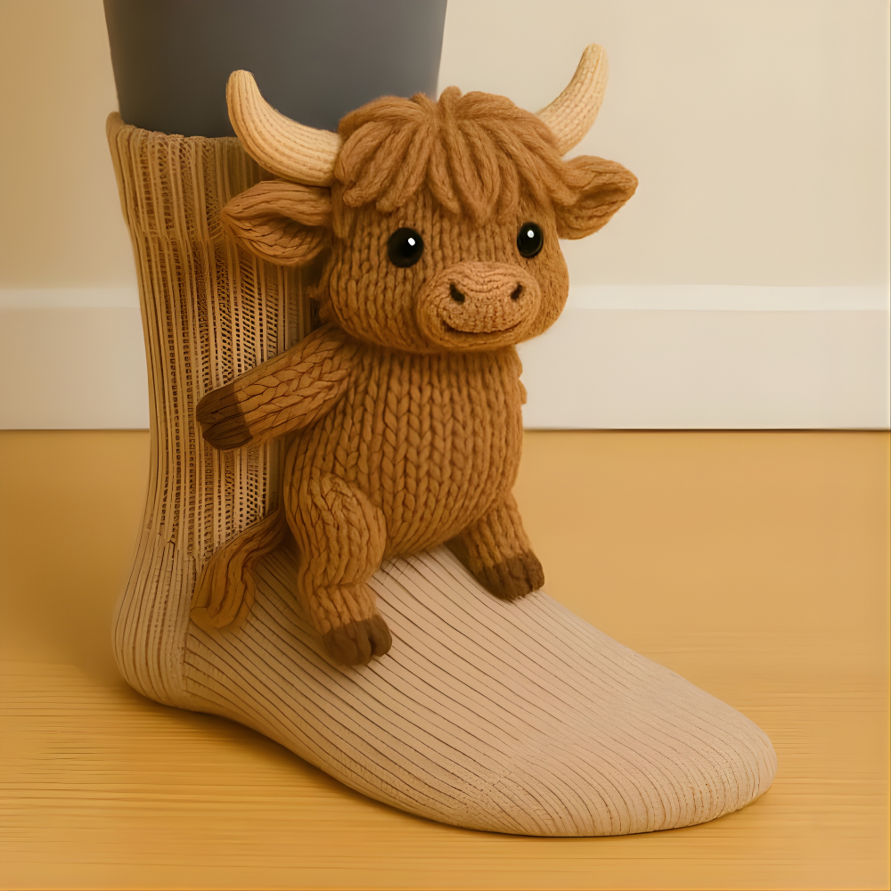 Decorative Animal Home Socks Clothing Accessory