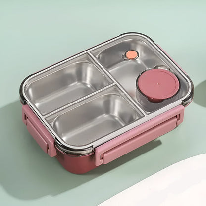 Thermal Insulated Lunch Container Stainless Steel Bento