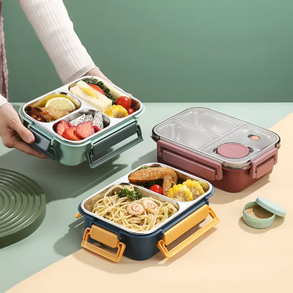 Thermal Insulated Lunch Container Stainless Steel Bento