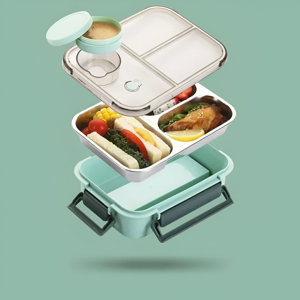 Thermal Insulated Lunch Container Stainless Steel Bento