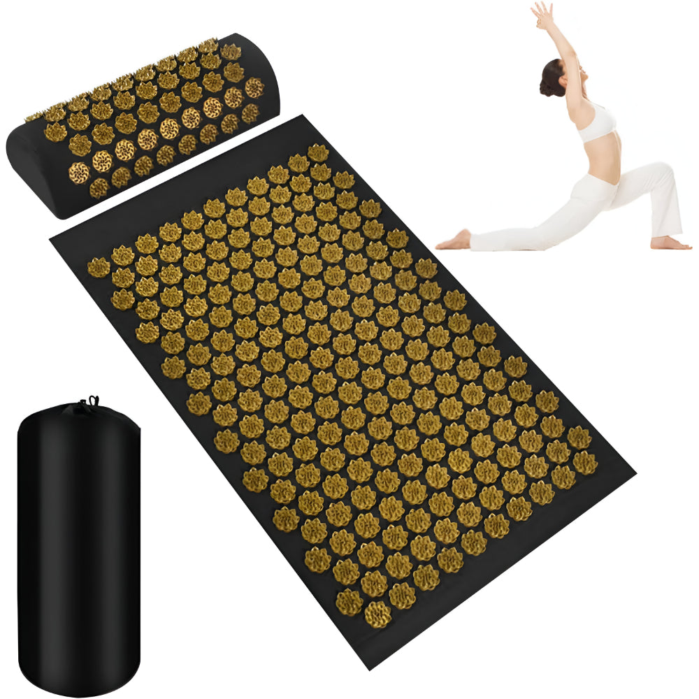 Acupressure Mat Set Pillow Spikes