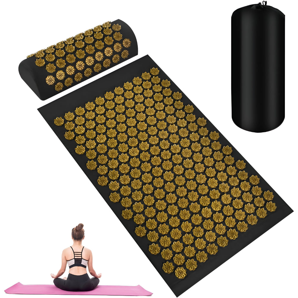 Acupressure Mat Set Pillow Spikes