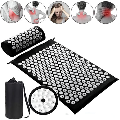Acupressure Mat Set Massage Pillow