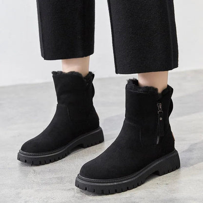Women’s Warm Non-Slip Snow Ankle Boots - Image 5