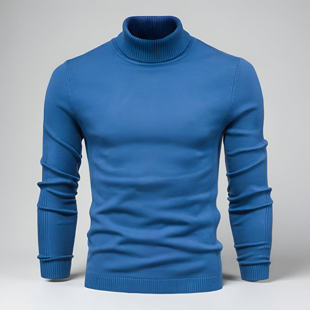Men's Turtleneck Sweater Classic Everyday Style