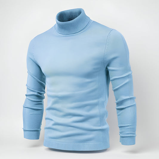 Men's Turtleneck Sweater Classic Everyday Style