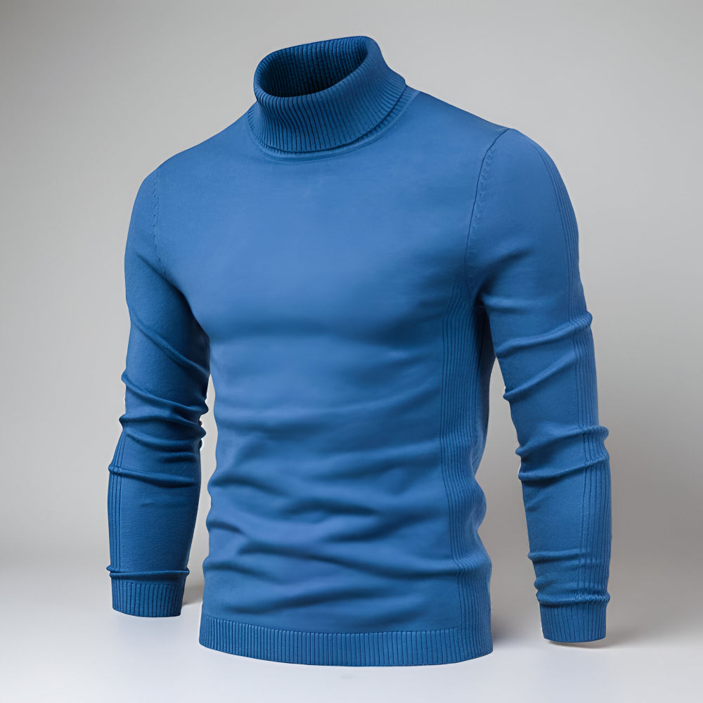 Men's Turtleneck Sweater Classic Everyday Style