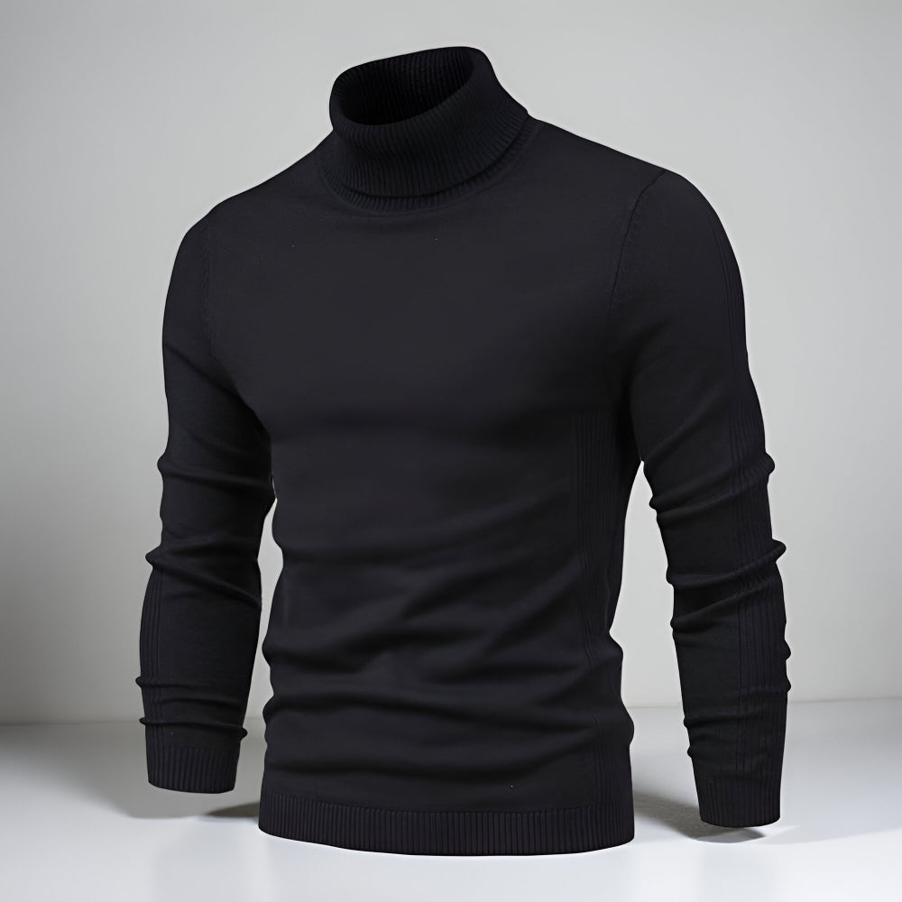 Men's Turtleneck Sweater Classic Everyday Style