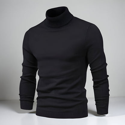 Men's Turtleneck Sweater Classic Everyday Style