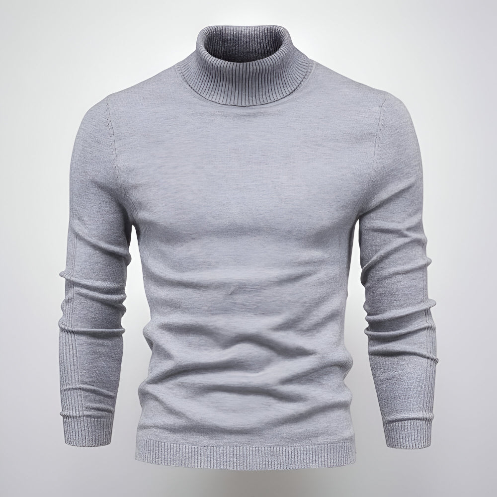 Men's Turtleneck Sweater Classic Everyday Style
