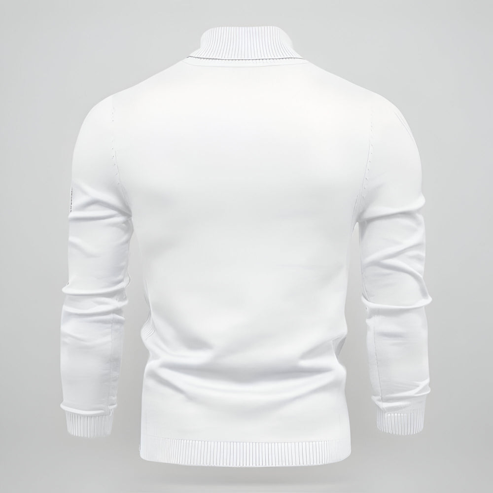 Men's Turtleneck Sweater Classic Everyday Style