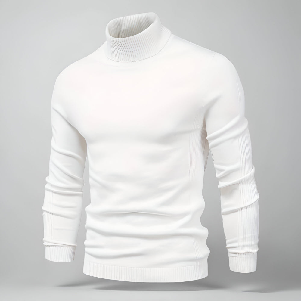 Men's Turtleneck Sweater Classic Everyday Style