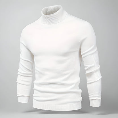 Men's Turtleneck Sweater Classic Everyday Style