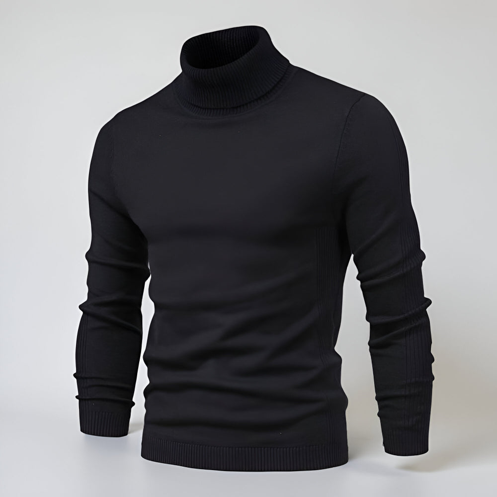 Men's Turtleneck Sweater Classic Everyday Style