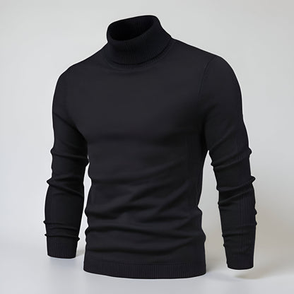 Men's Turtleneck Sweater Classic Everyday Style