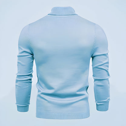 Men's Turtleneck Sweater Classic Everyday Style