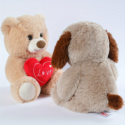 Teddy Bear Heart of Love Decorative Plush Toy