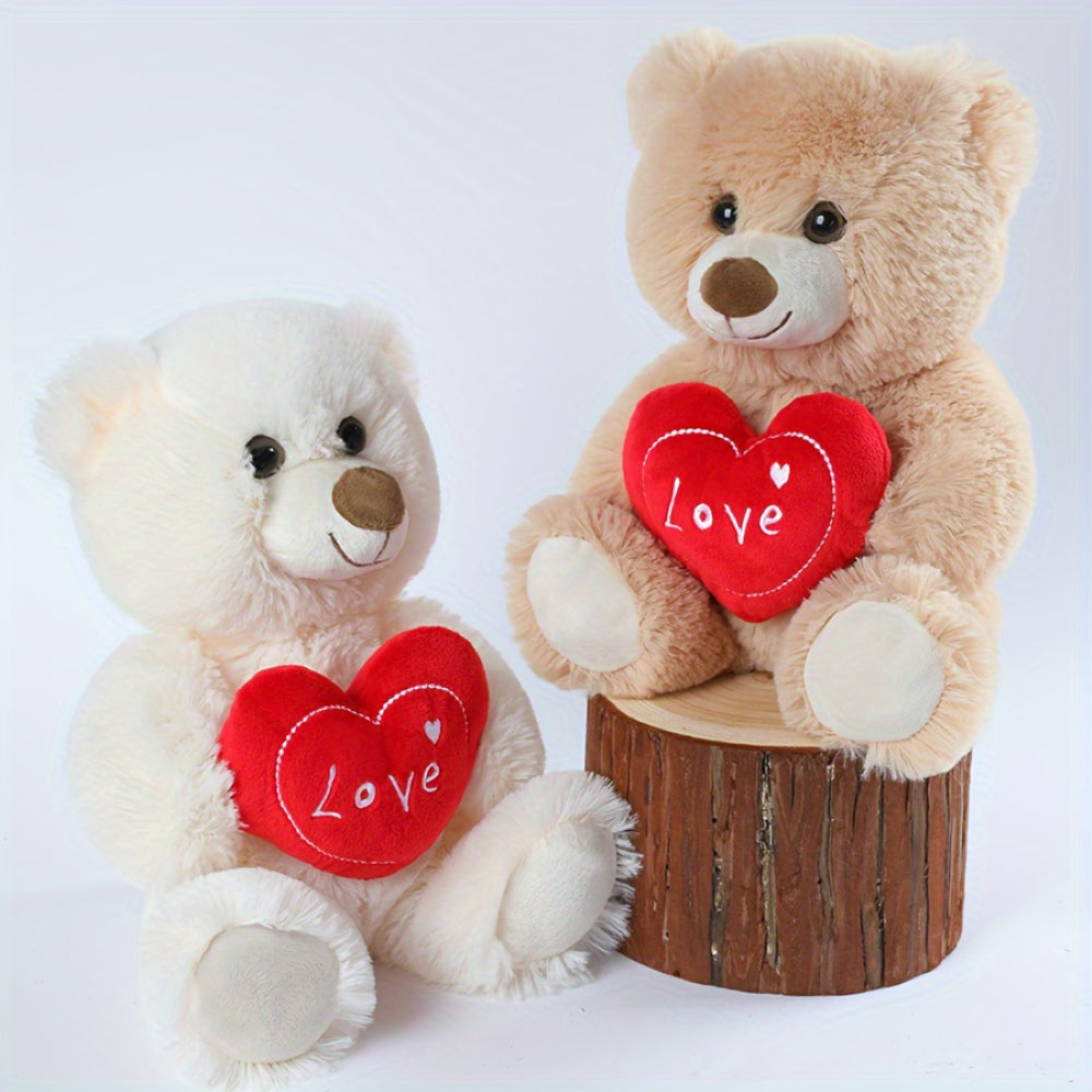 Teddy Bear Heart of Love Decorative Plush Toy