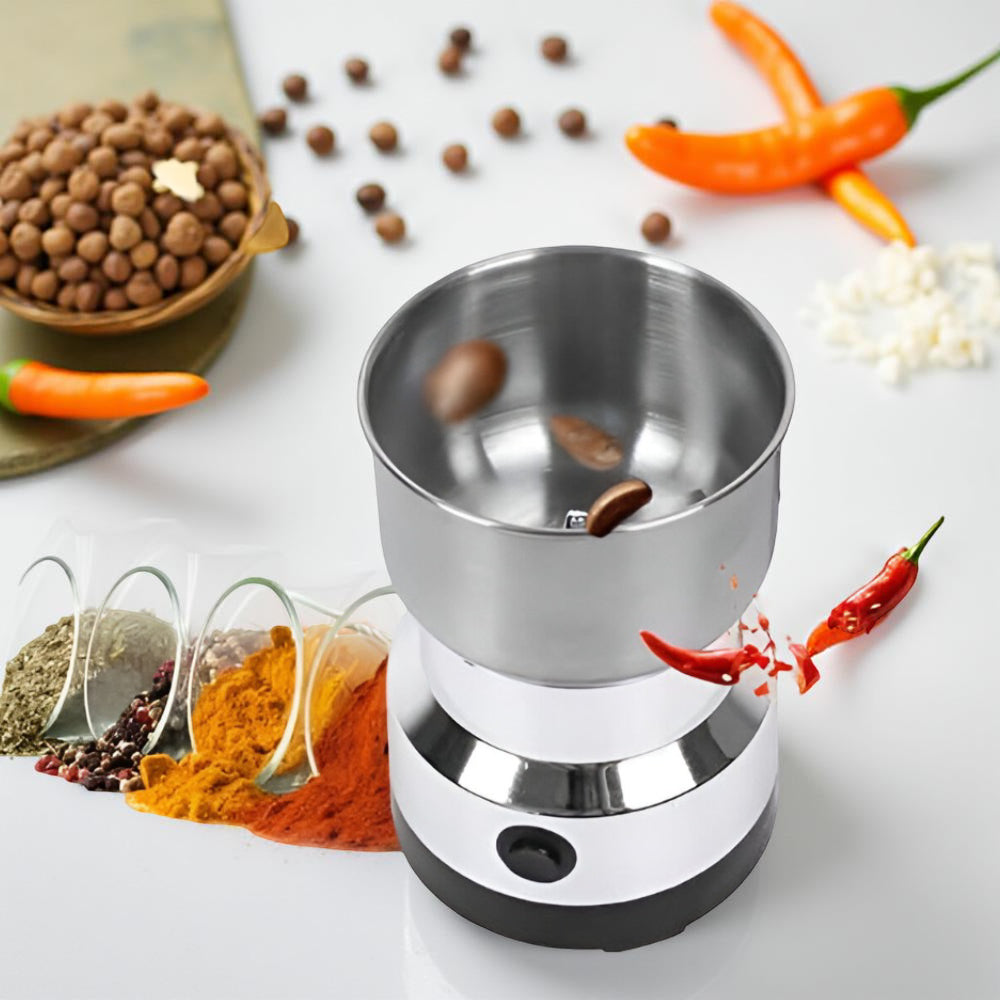 Electric Steel Spice Grinder Fast Grinding 300W
