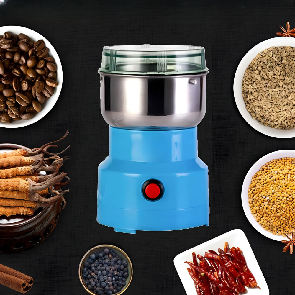 Electric Steel Spice Grinder Fast Grinding 300W