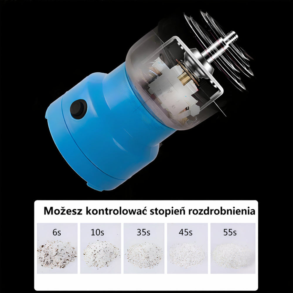 Electric Steel Spice Grinder Fast Grinding 300W