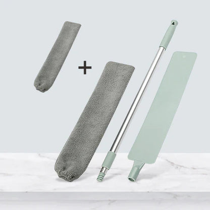 Flat Microfiber Crevice Telescopic Mop
