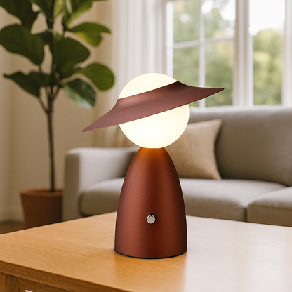 Nowoczesna Bezprzewodowa Lampa Stołowa LED | Funkcja Ładowania