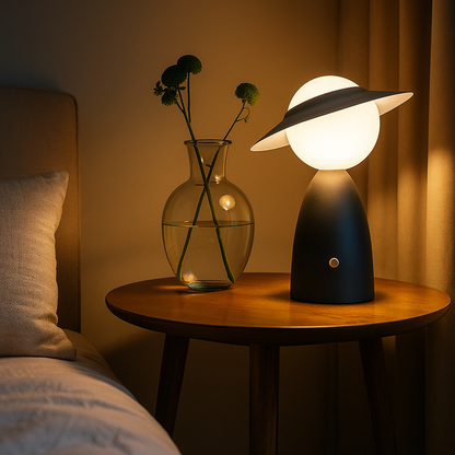 Nowoczesna Bezprzewodowa Lampa Stołowa LED | Funkcja Ładowania