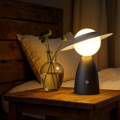 Nowoczesna Bezprzewodowa Lampa Stołowa LED | Funkcja Ładowania