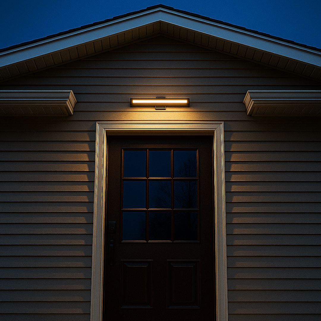 Nowoczesna Lampa Ścienna Belka | Pionowy Design