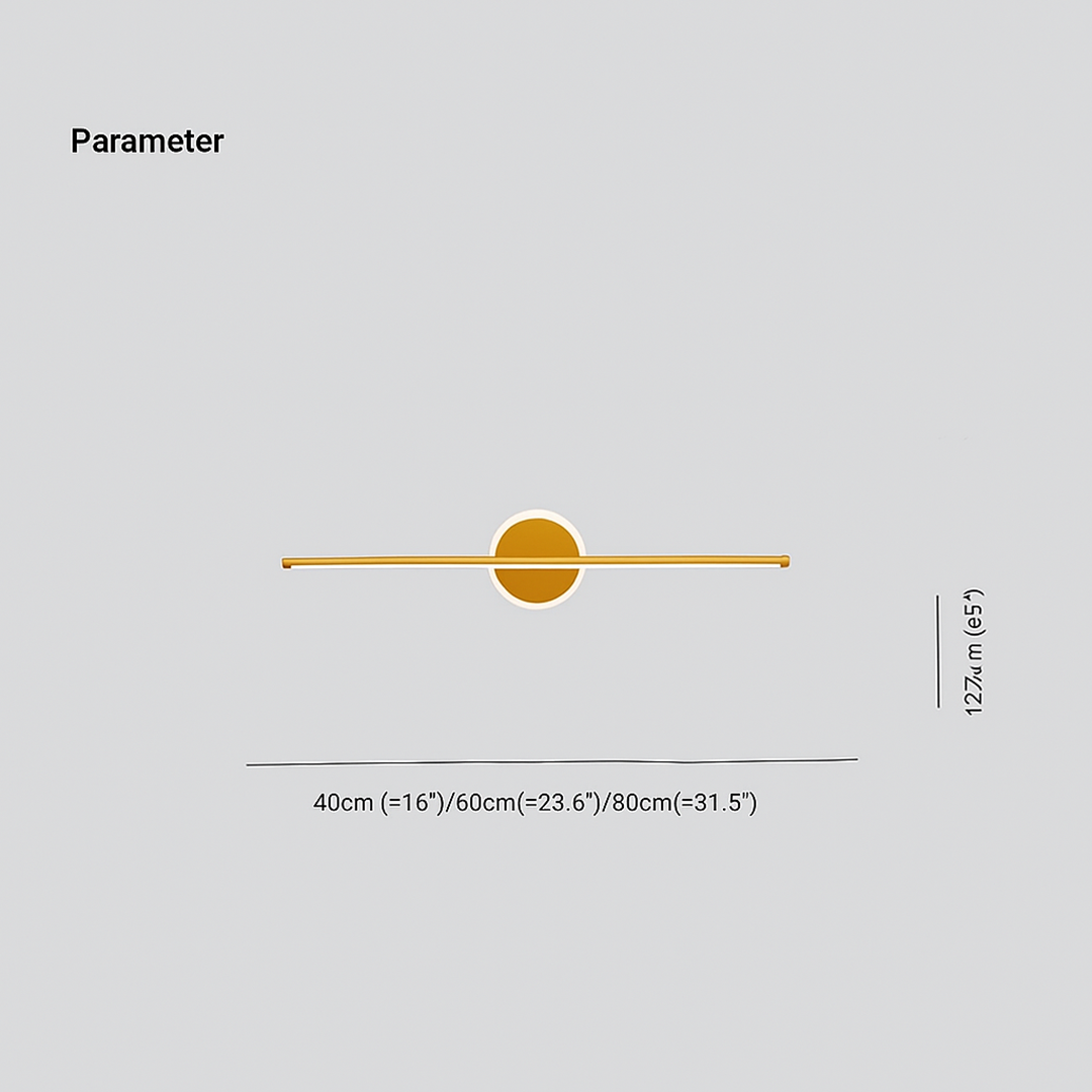 Nowoczesna Lampa Ścienna LED | Okrągła I Kwadratowa