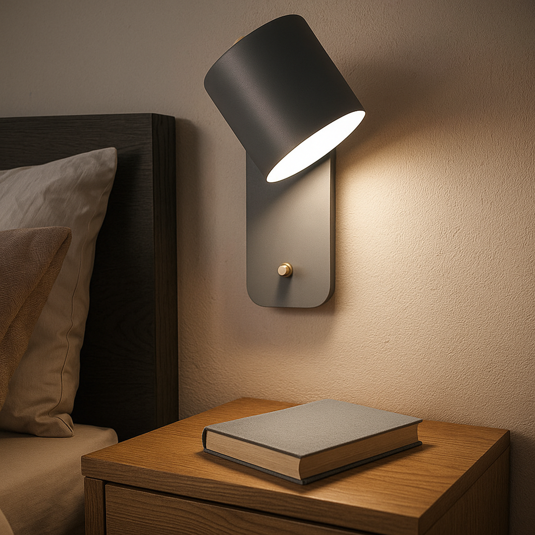 Nowoczesna Lampa Ścienna LED | Z Przełącznikiem