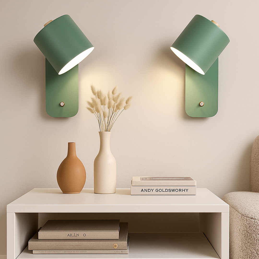 Nowoczesna Lampa Ścienna LED | Z Przełącznikiem