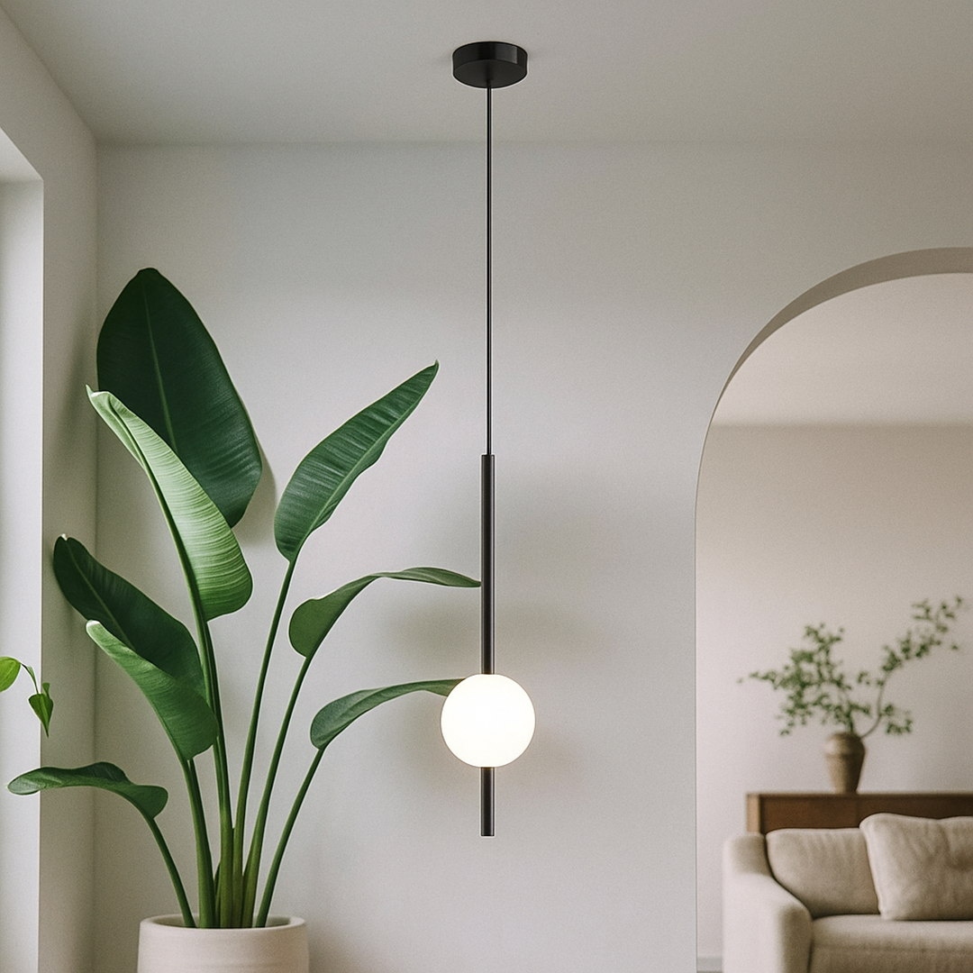 Nowoczesna Lampa Wisząca | Sypialnia