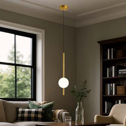 Nowoczesna Lampa Wisząca | Sypialnia