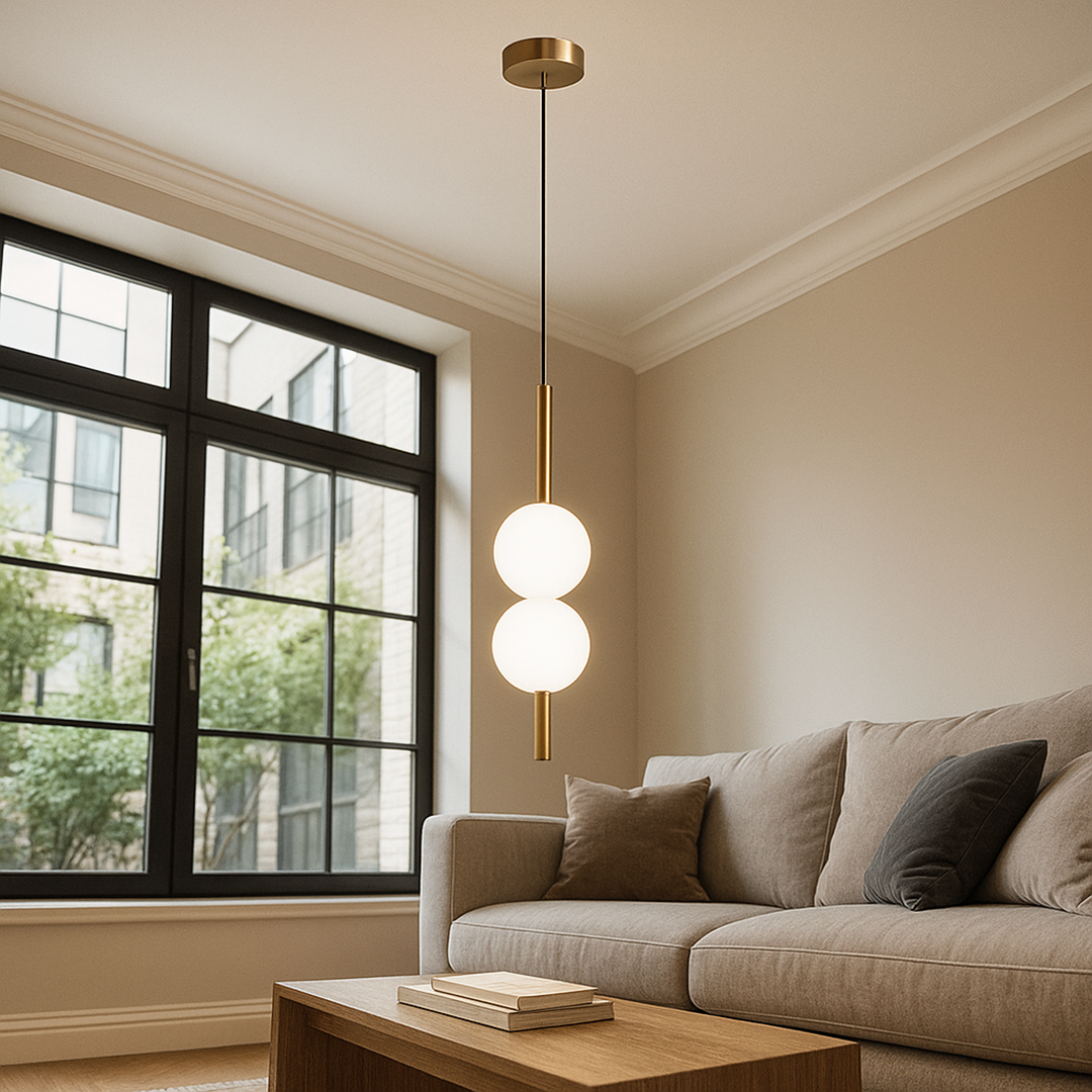 Nowoczesna Lampa Wisząca | Sypialnia