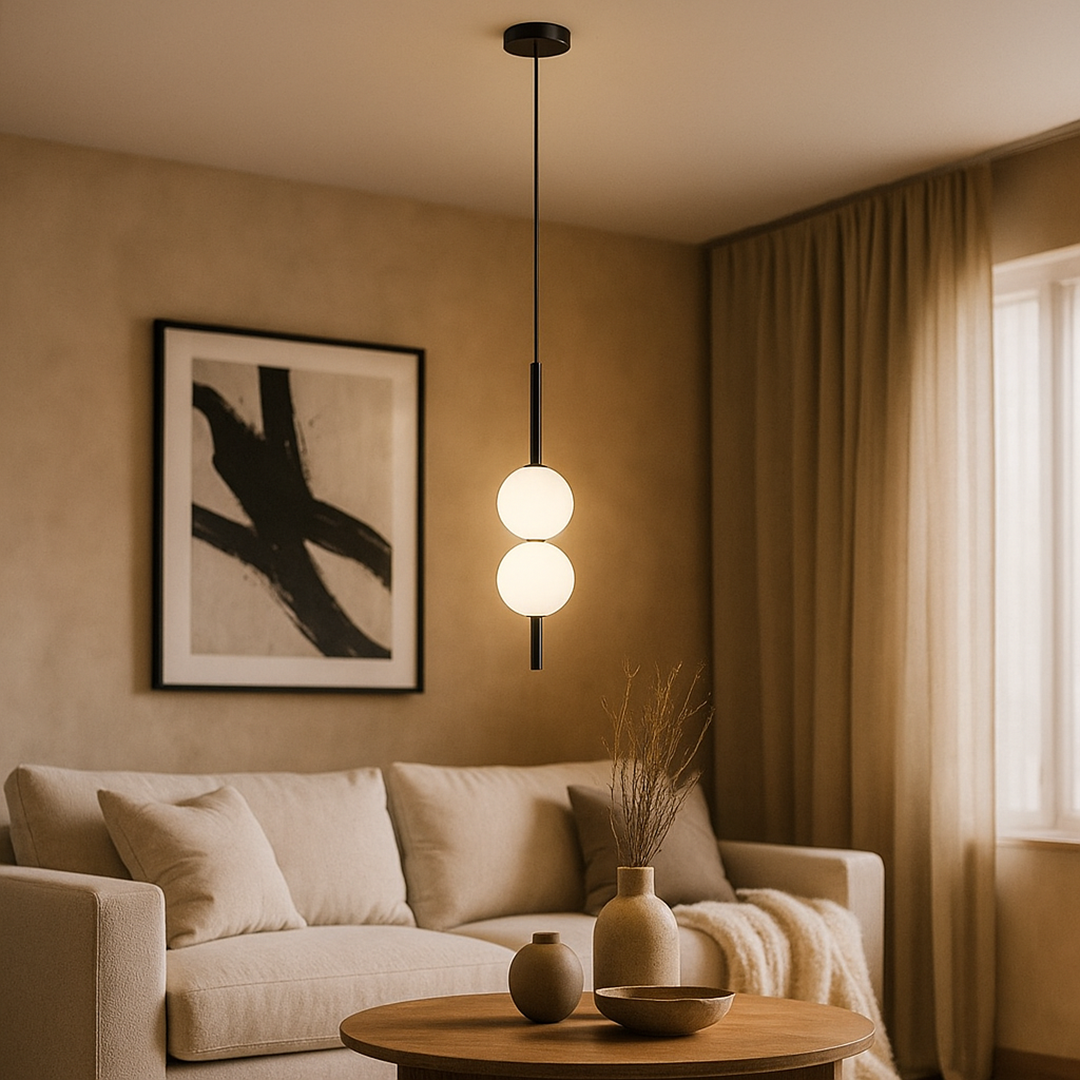 Nowoczesna Lampa Wisząca | Sypialnia