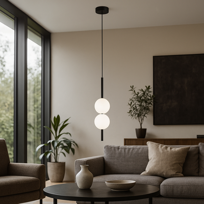 Nowoczesna Lampa Wisząca | Sypialnia