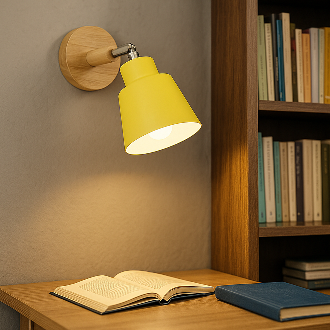 Nowoczesna Obracana Lampa Ścienna | Z Bloczkami