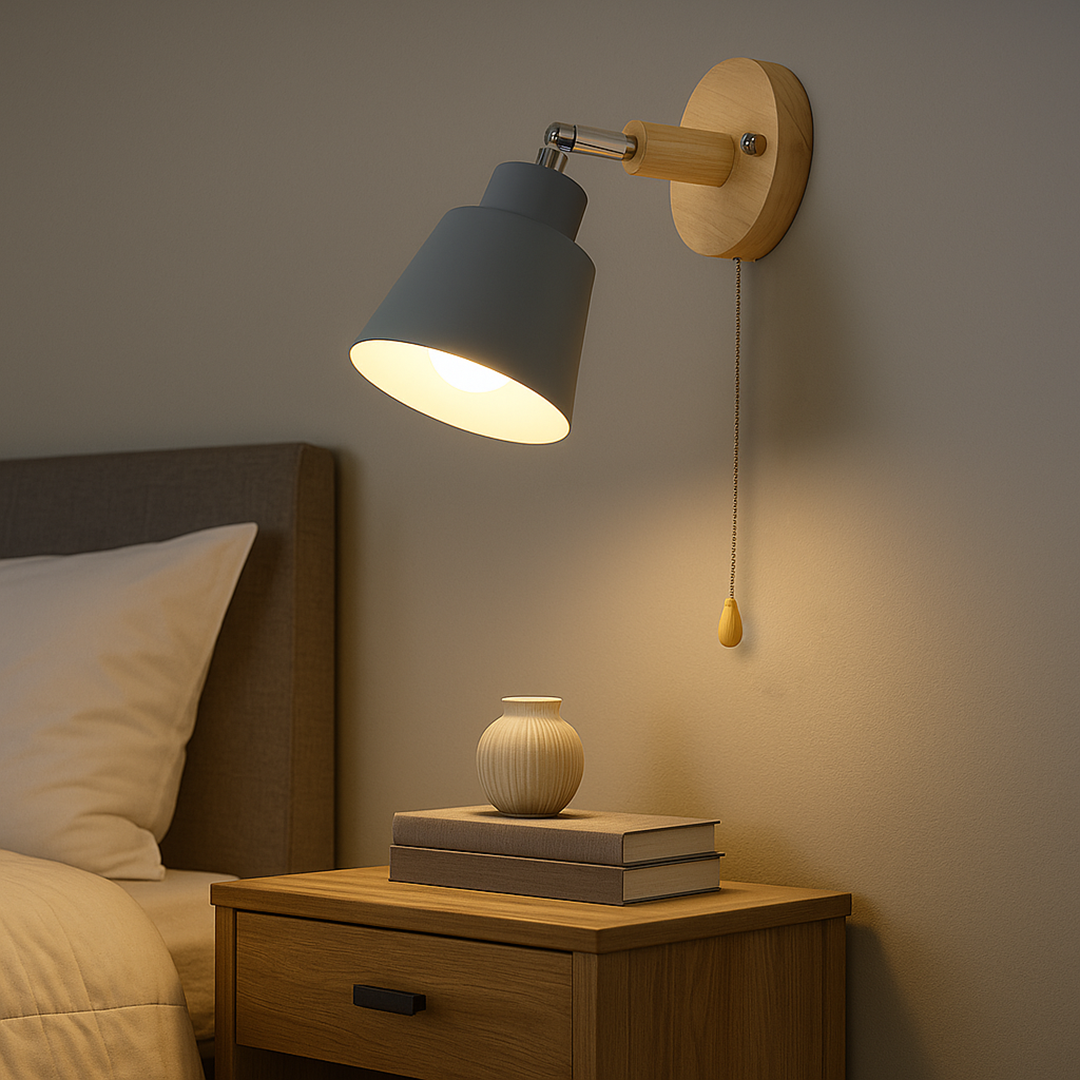 Nowoczesna Obracana Lampa Ścienna | Z Bloczkami